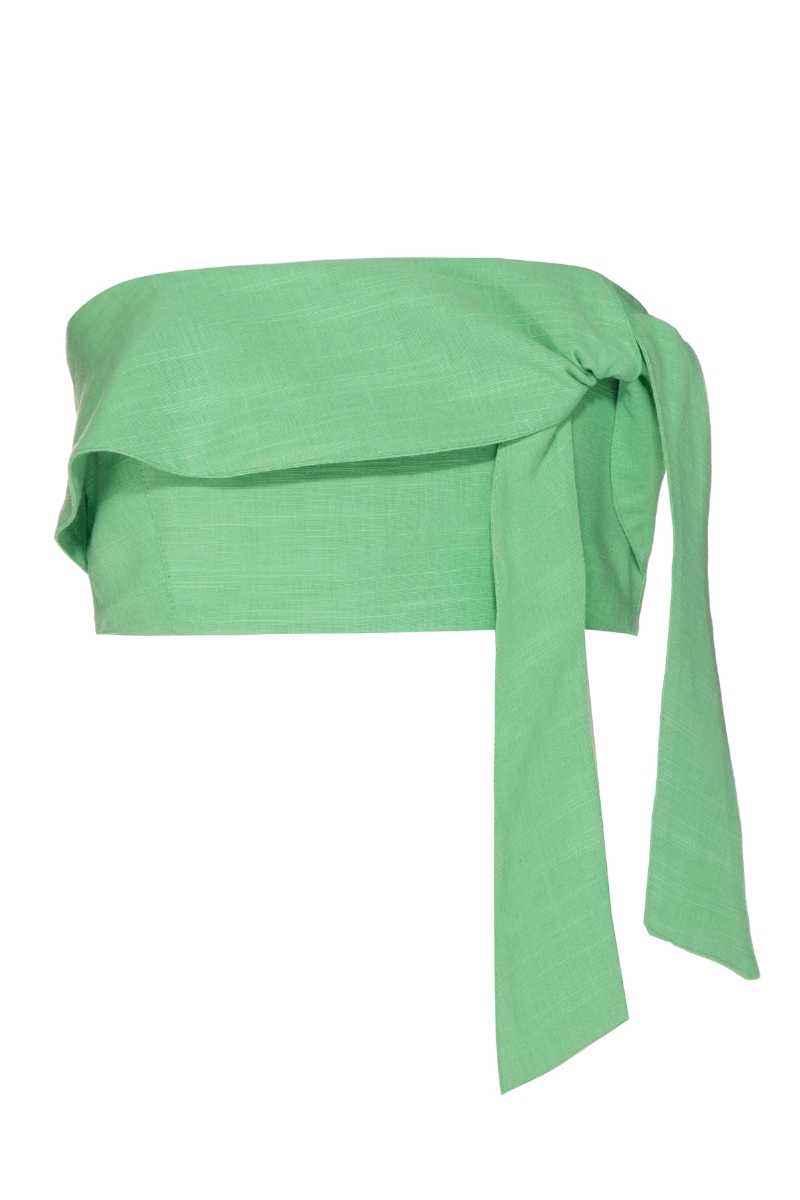 Top Lana Verde Menta