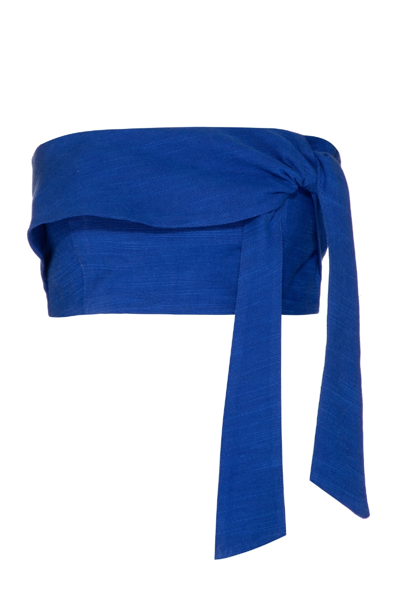 Top Lana Azul Ara Bleu