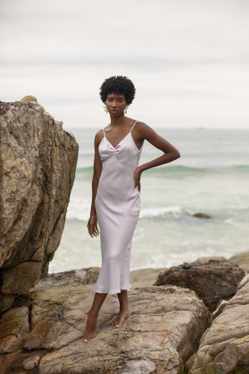 Vestido Maitê Lilás