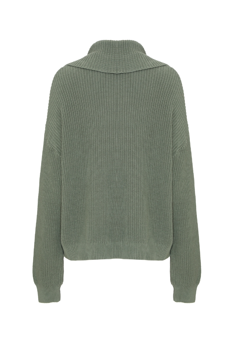 Blusa de Tricot Essência Verde
