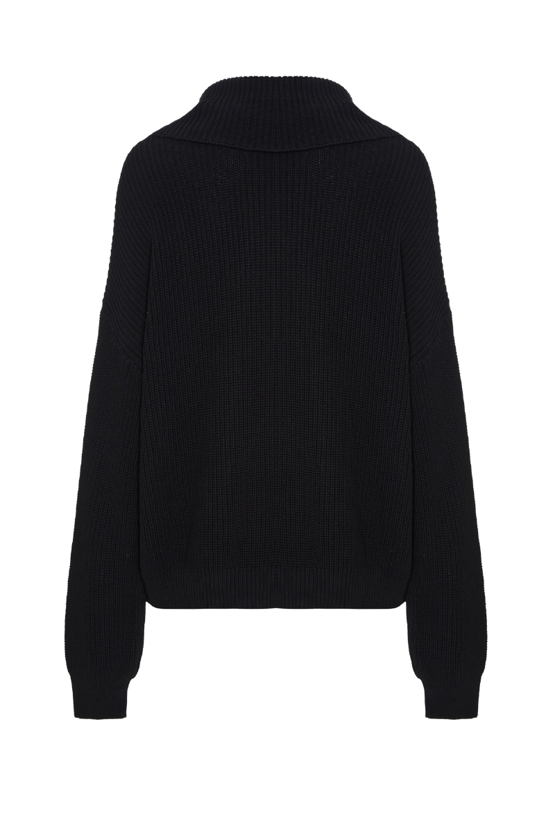 Blusa de Tricot Essência Preta
