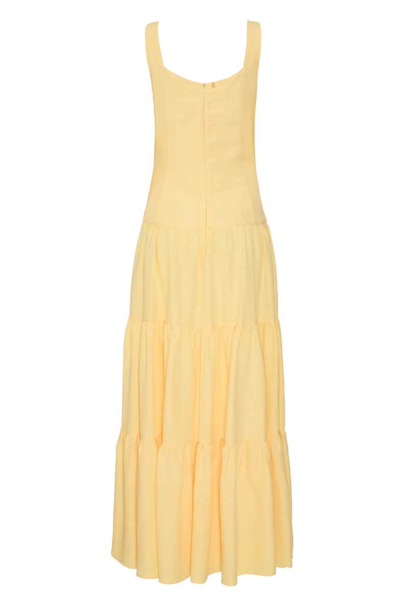 Vestido Alvorada Amarelo