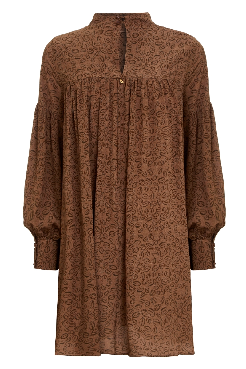 Vestido Grão do Café Estampa