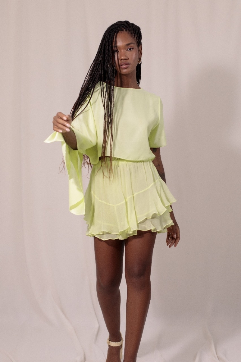 Blusa Recife Verde Lima