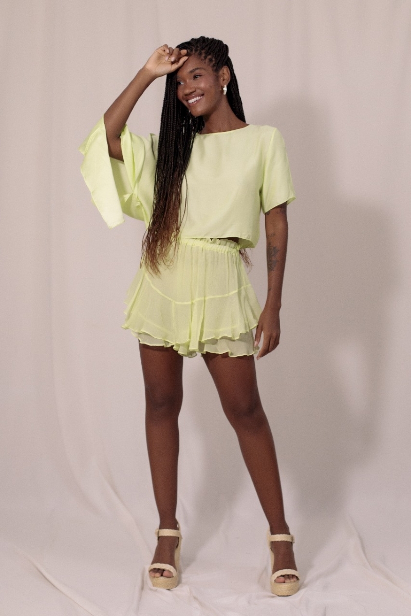 Blusa Recife Verde Lima