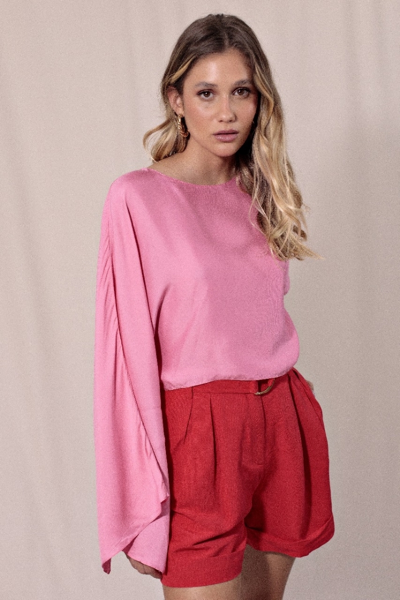 Blusa Recife Rosa Coral