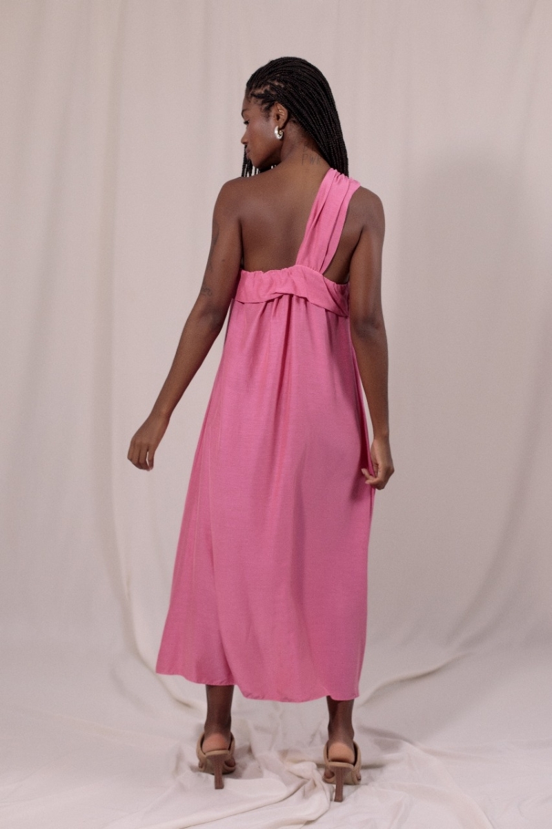 Vestido Brisa Rosa Coral