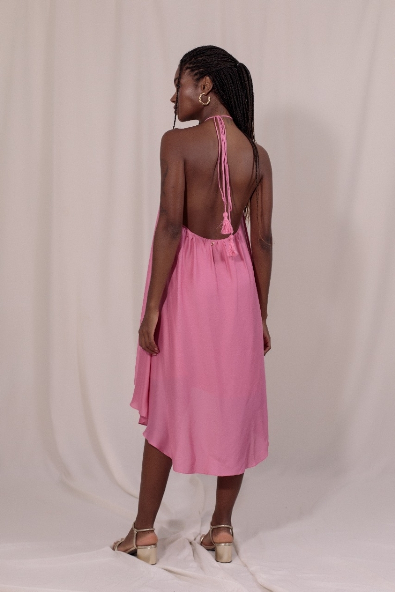 Vestido Maré Rosa Coral