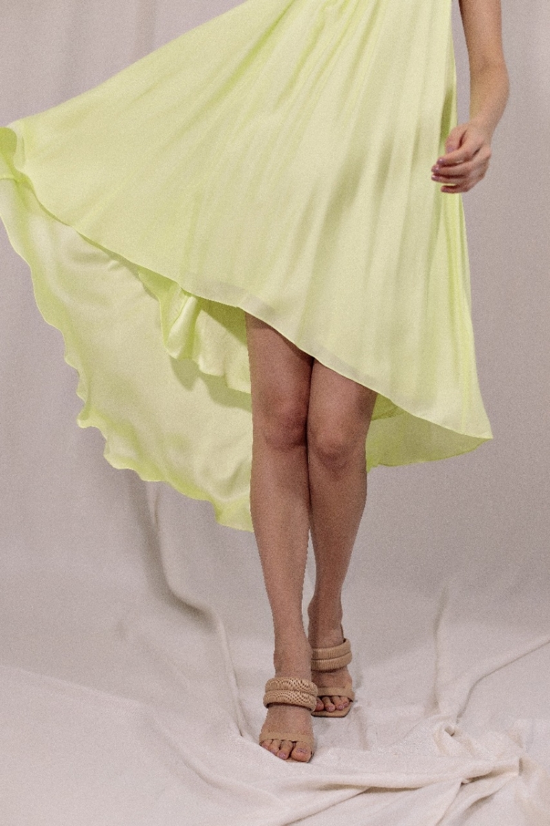 Vestido Maré Verde Lima