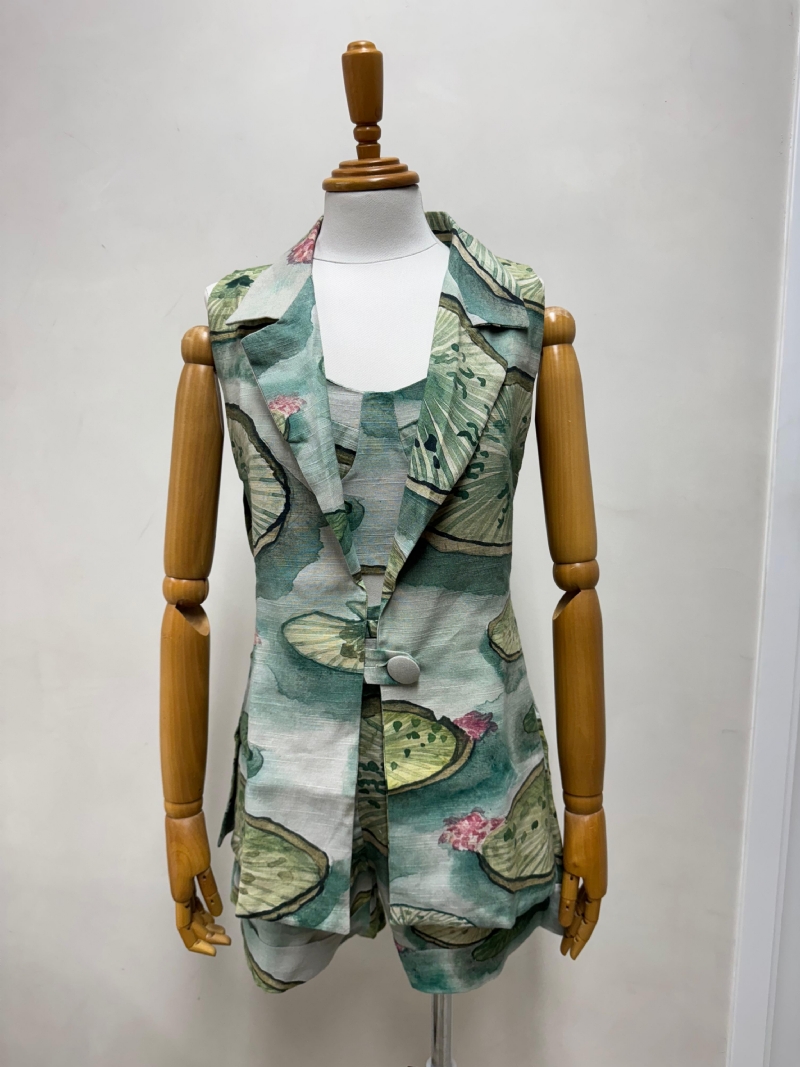 Colete Igapó Estampa Vitória-Régia