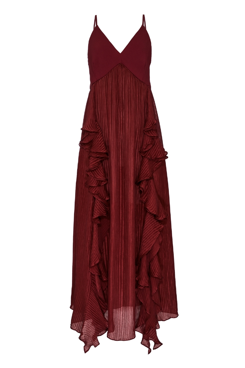 Vestido Espirais Vermelho