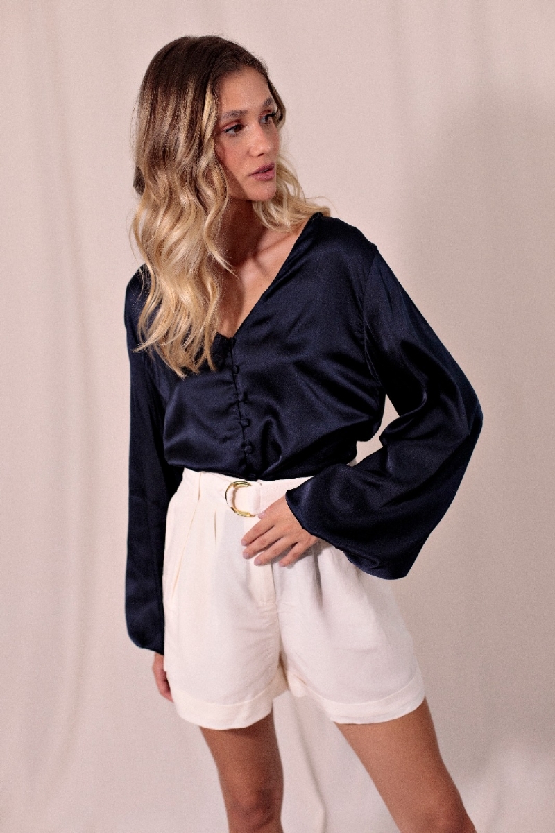 Camisa Maré Azul Marinho