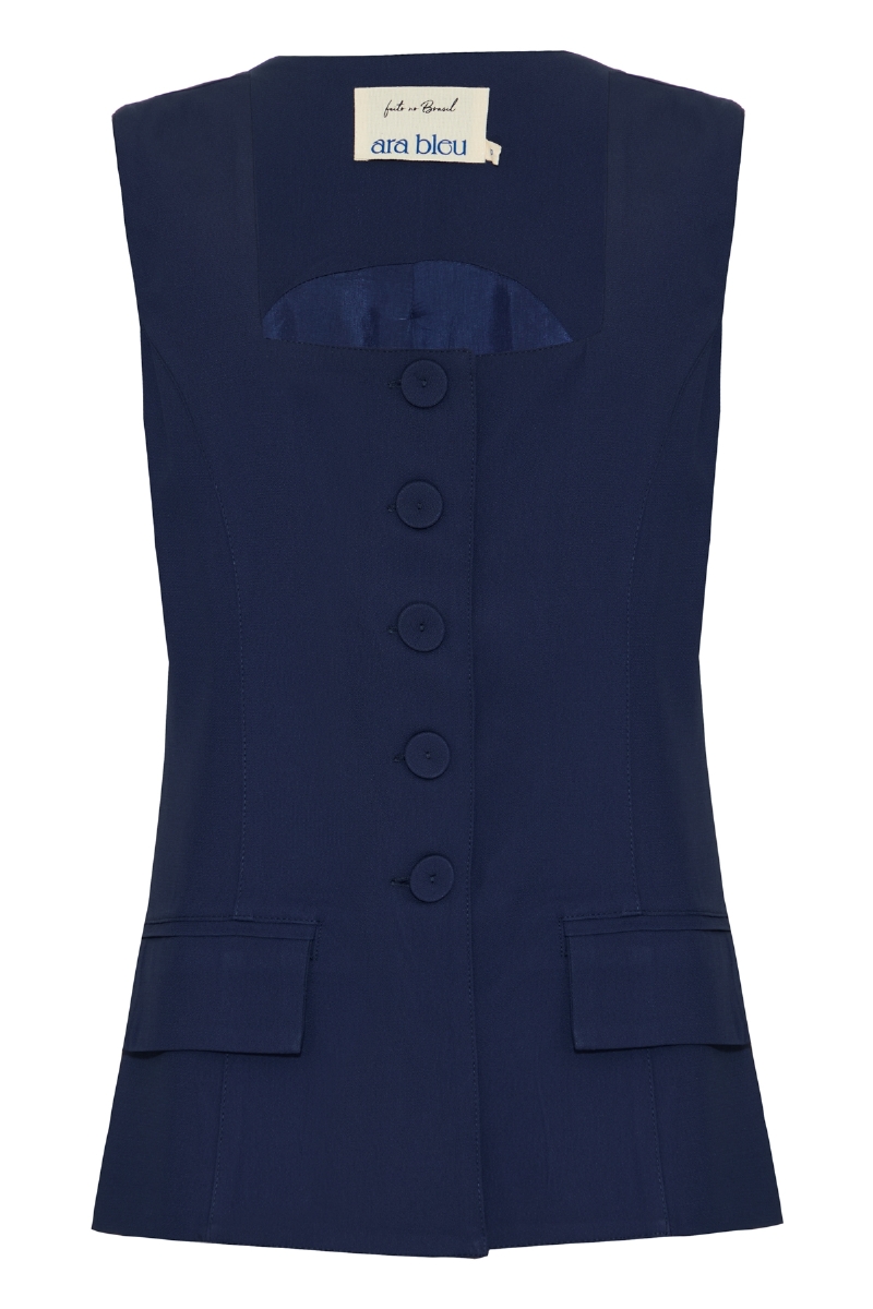 Colete Dia Azul Marinho