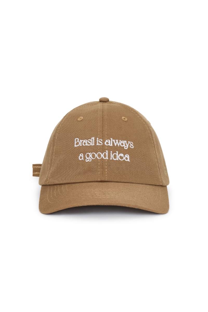 Boné Good Idea Caramelo