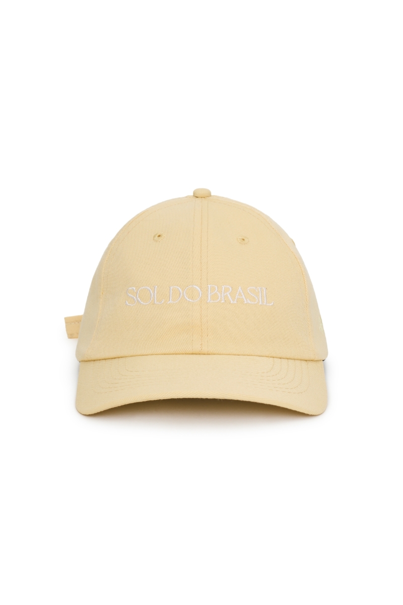 Boné Sol do Brasil Amarelo