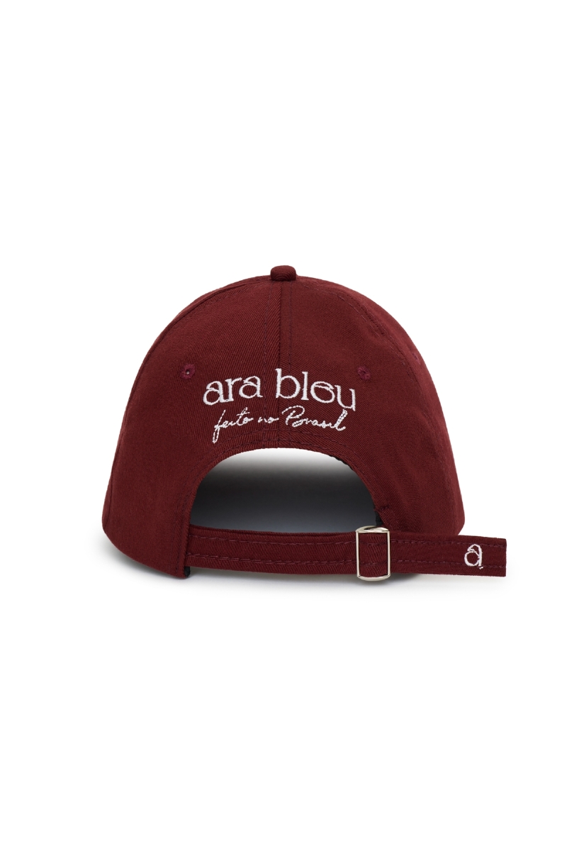 Boné Sol do Brasil Bordô