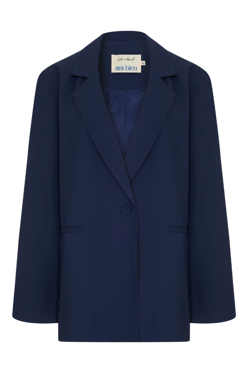 Blazer Dia Azul Marinho