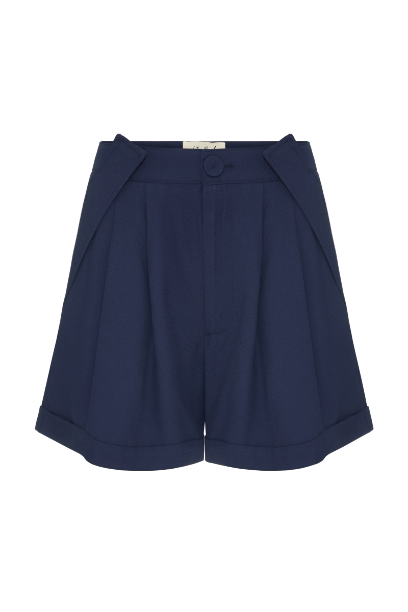 Short Dia Azul Marinho