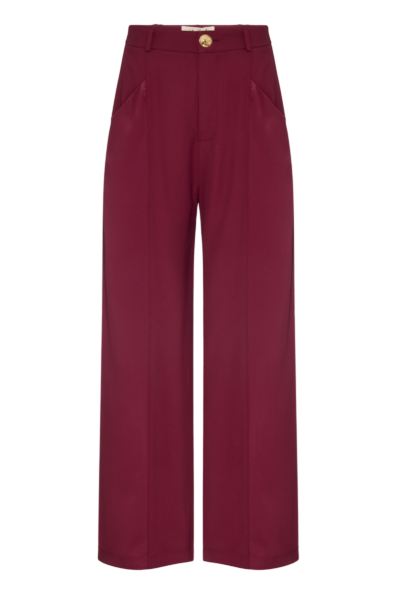 Calça Noite Bordô