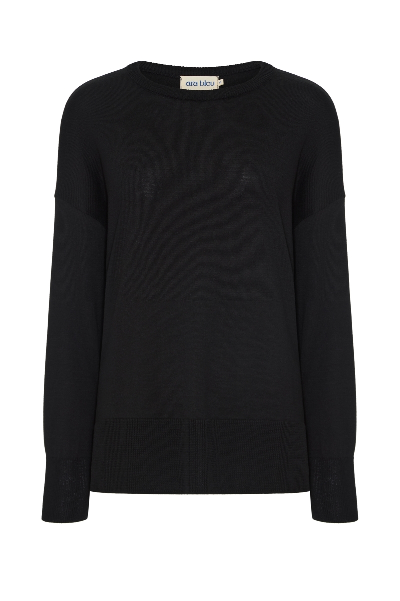 Conjunto de Tricot Calma Preto