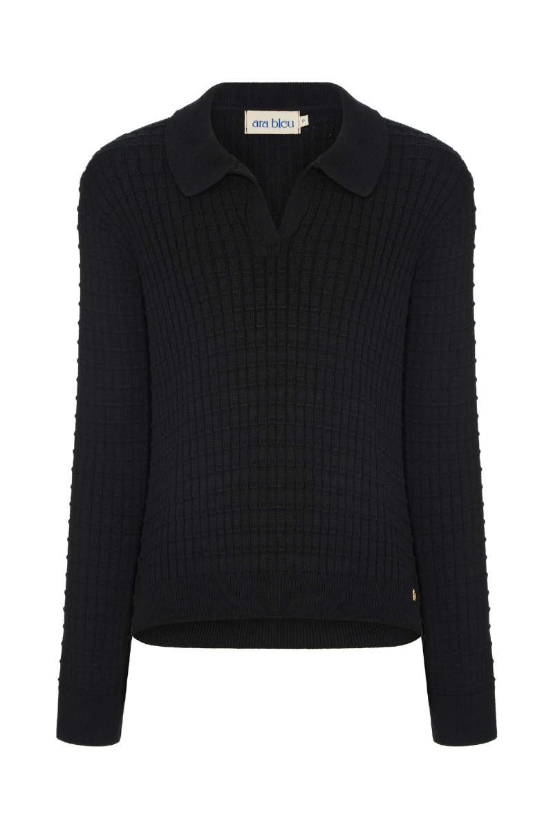 Conjunto de Tricot Enlace Preto