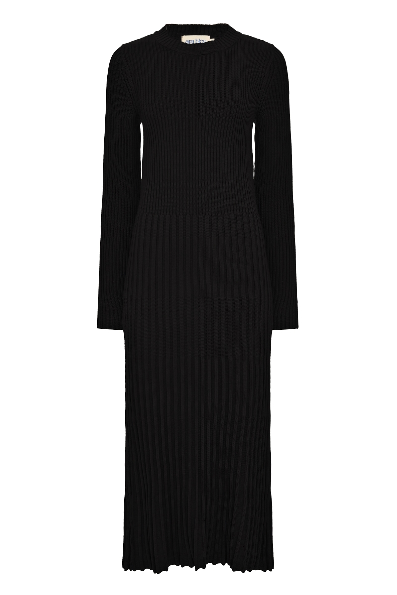 Vestido Tricot Pousada Preto