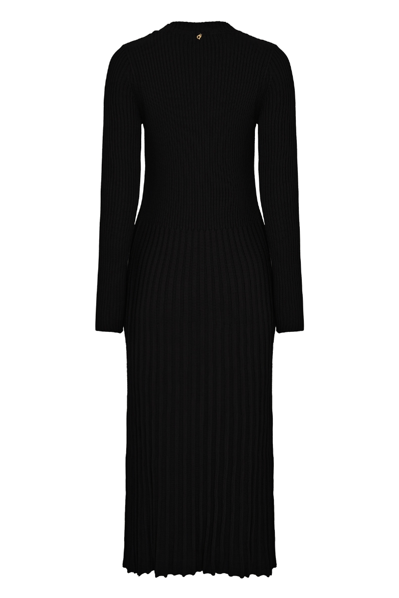 Vestido Tricot Pousada Preto