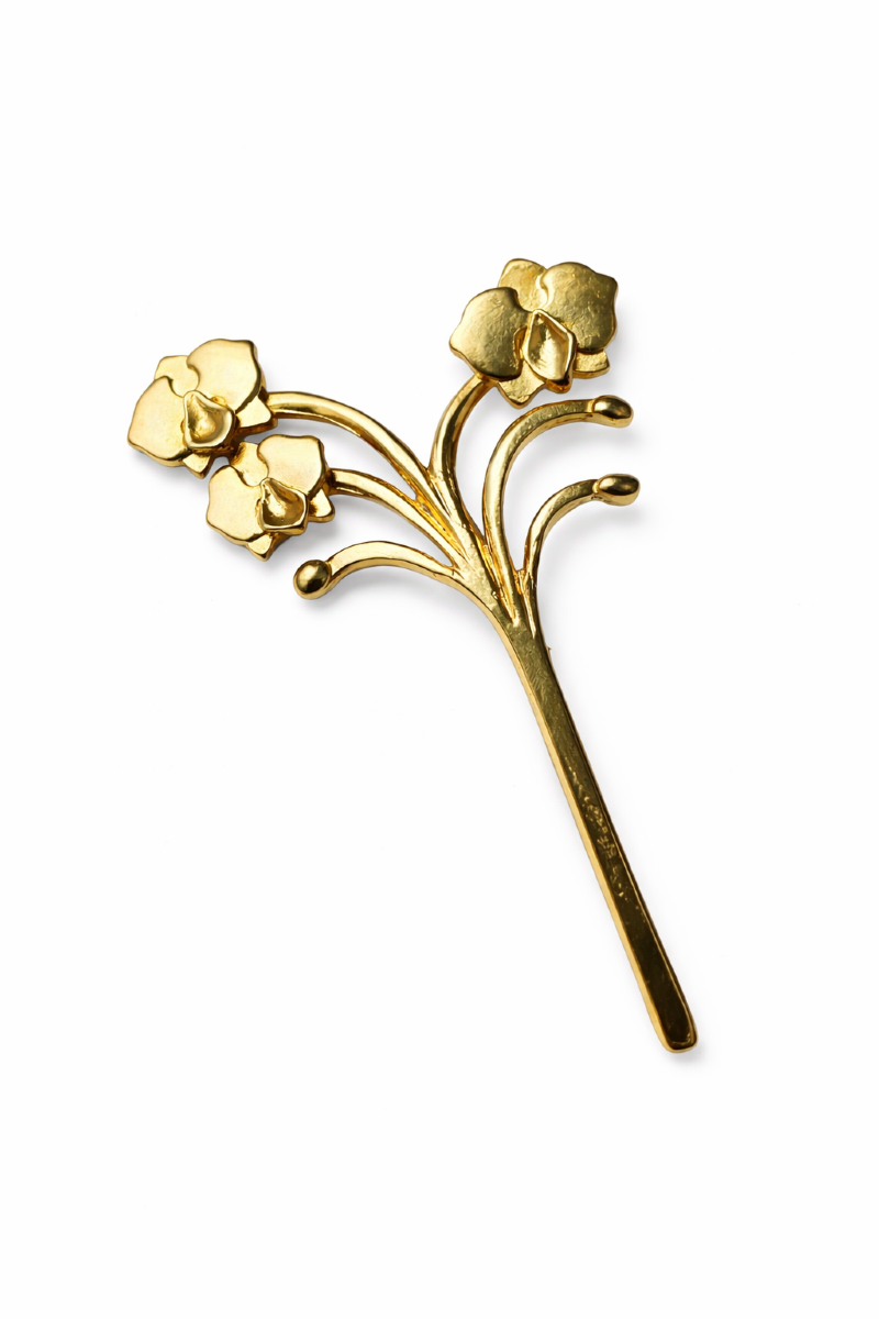 Broche Orquídea
