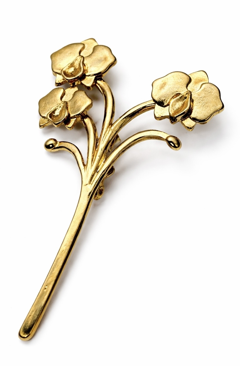 Broche Orquídea
