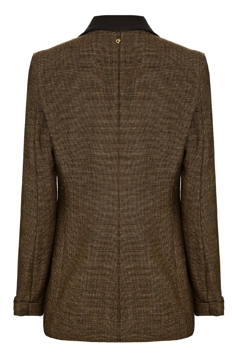 Blazer Horizonte Xadrez Marrom
